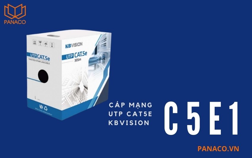 Cáp mạng UTP CAT5E Kbvision C5E1