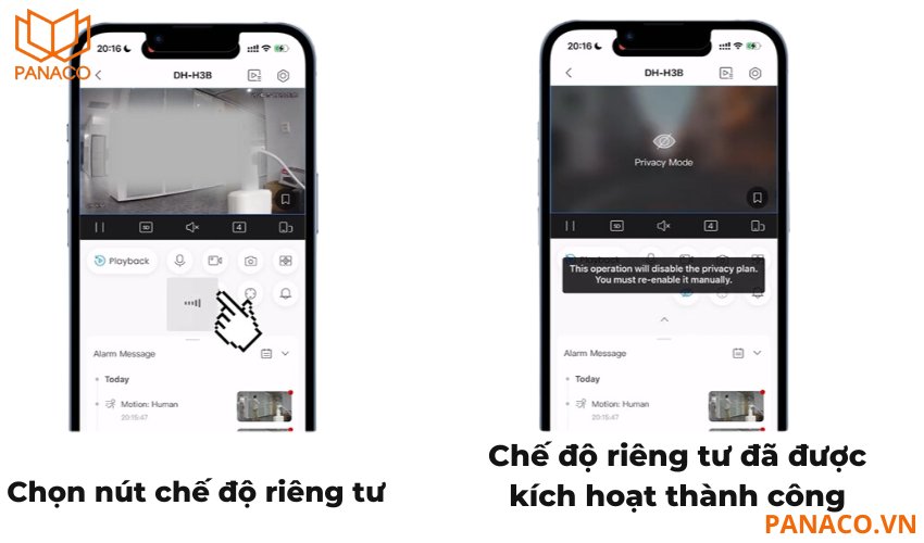 Chỉ với một thao tác bạn đã có thể kích hoạt ngay chế độ riêng tư