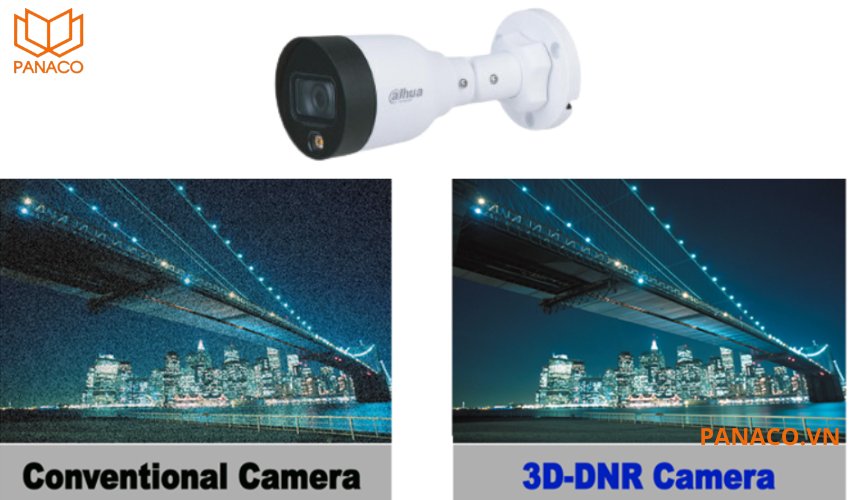 Chống nhiễu 3D-DNR hữu ích trong các tình huống giám sát vào ban đêm