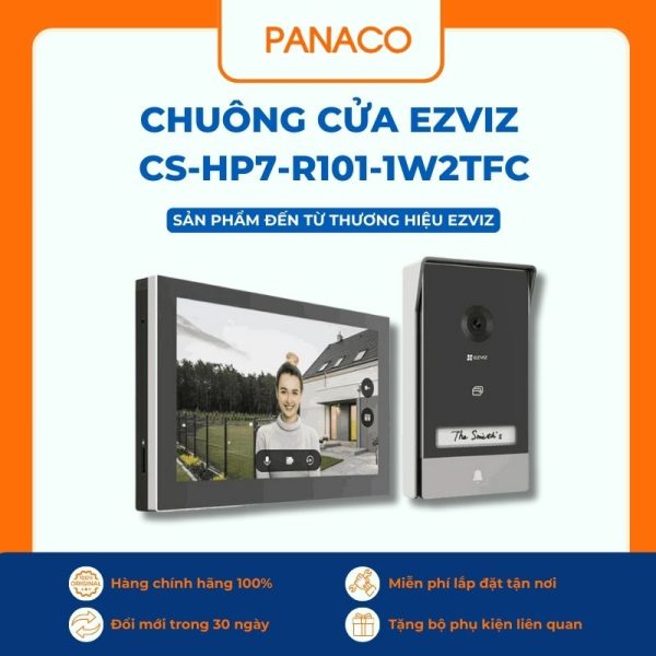 Chuông cửa Ezviz CS-HP7-R101-1W2TFC