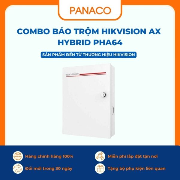 Combo báo trộm Hikvision AX Hybrid PHA64