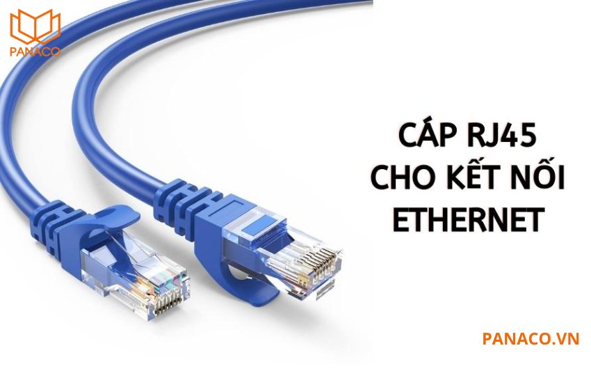 Cổng mạng RJ45 giúp nối đầu ghi với hệ thống mạng để giám sát từ xa
