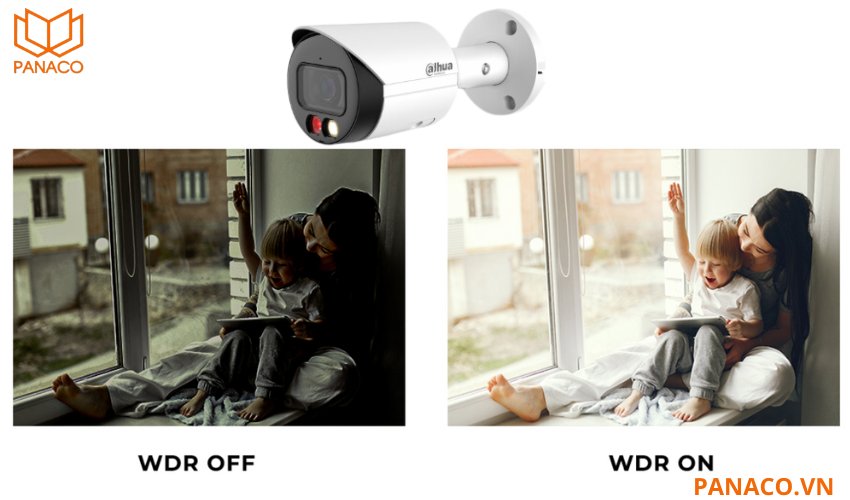 Công nghệ WDR giúp camera điều chỉnh độ sáng hình ảnh