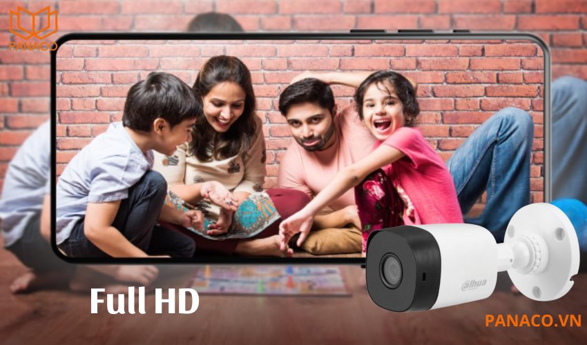 DH-HAC-B1A21P được trang bị độ phân giải Full HD