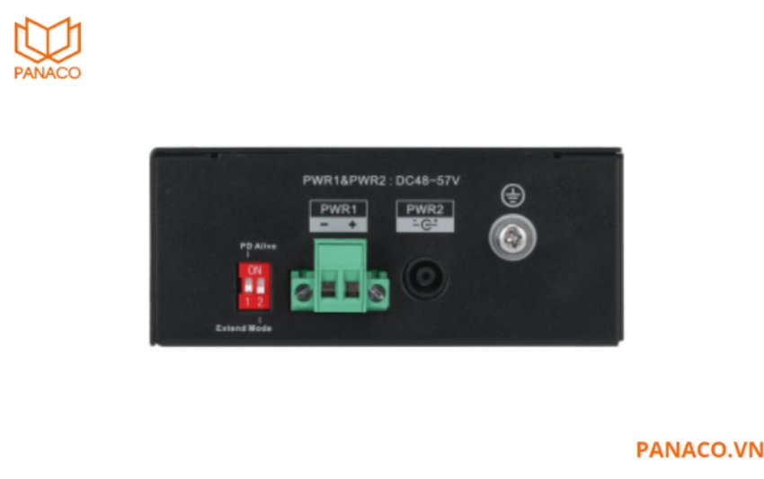 Nguồn cấp của Switch PoE 8 port Dahua DH-PFS3110-8ET-96 