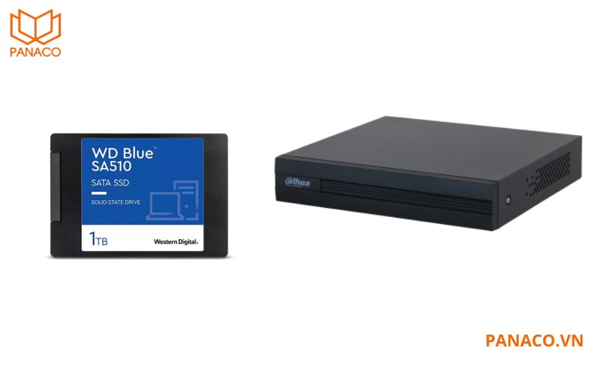 DH-XVR1B04-I-1T tích hợp sẵn ổ cứng SSD 1TB