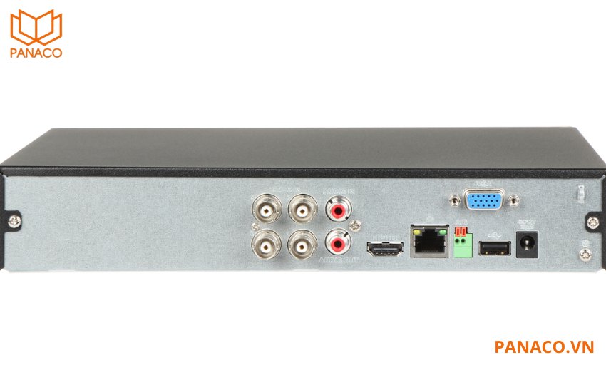 DH-XVR5104HS-I3 tích hợp đầy đủ các cổng giao tiếp đa dạng