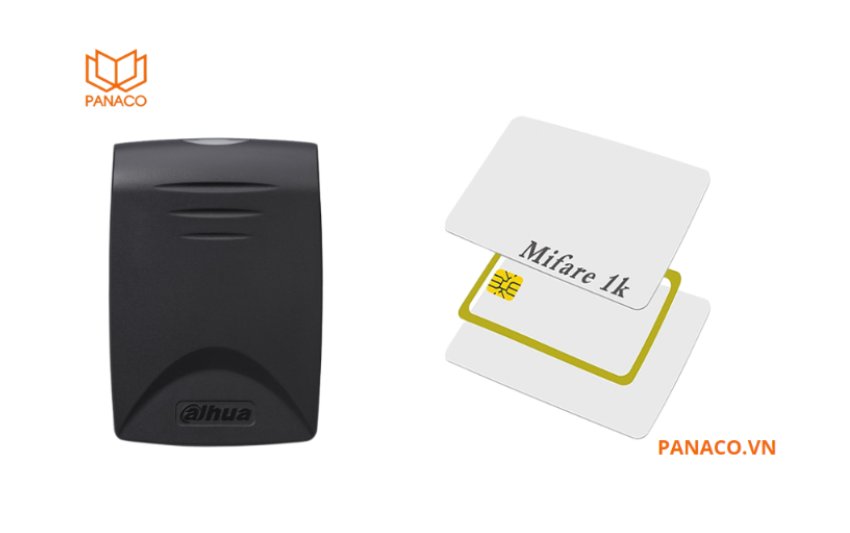 DHI-ASR1100B hỗ trợ thẻ Mifare 13.56MHz