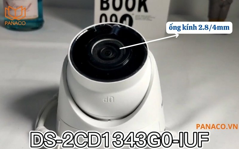 DS-2CD1343G0-IUF cung cấp góc nhìn rộng, bao quát toàn bộ khu vực