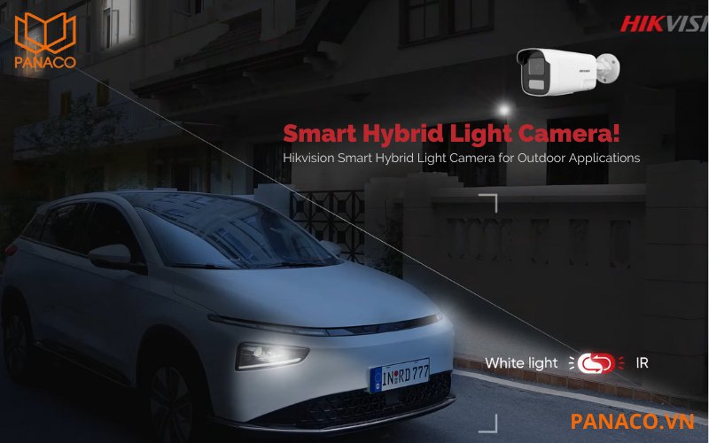 DS-2CD1T43G2-LIUF/SL là camera quan sát có Smart Hybrid Light