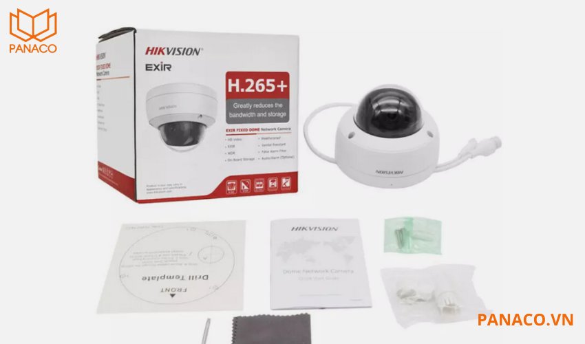 Camera IP 8MP Hikvision DS-2CD2183G2-IU thiết kế nhỏ gọn