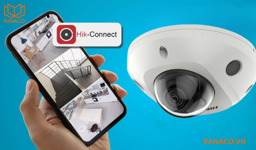 DS-2CD2526G2-IS hỗ trợ dịch vụ Hik-Connect