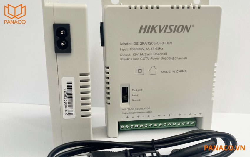 DS-2FA1205-C8(EUR) có khả năng bảo vệ quá dòng, quá áp và ngắn mạch