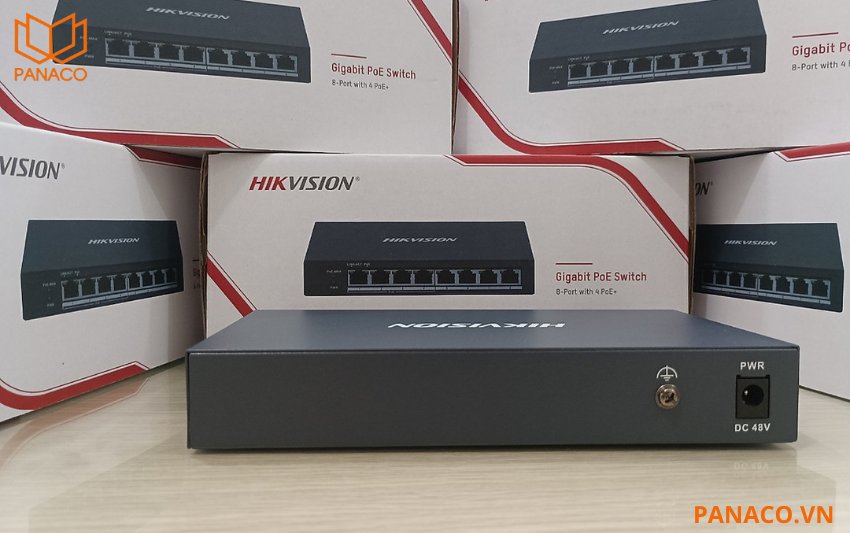 DS-3E0508P-O có khả năng chuyển mạch mạnh mẽ với tổng dung lượng 16Gbps