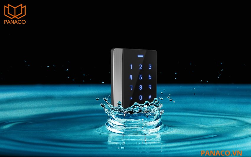 DS-K1101MK có khả năng chống nước và bụi đạt chuẩn IP64