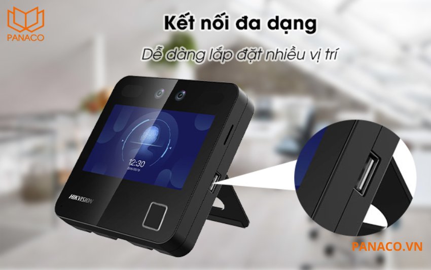  DS-K1A340FWX hỗ trợ kết nối Wi-Fi hoàn toàn