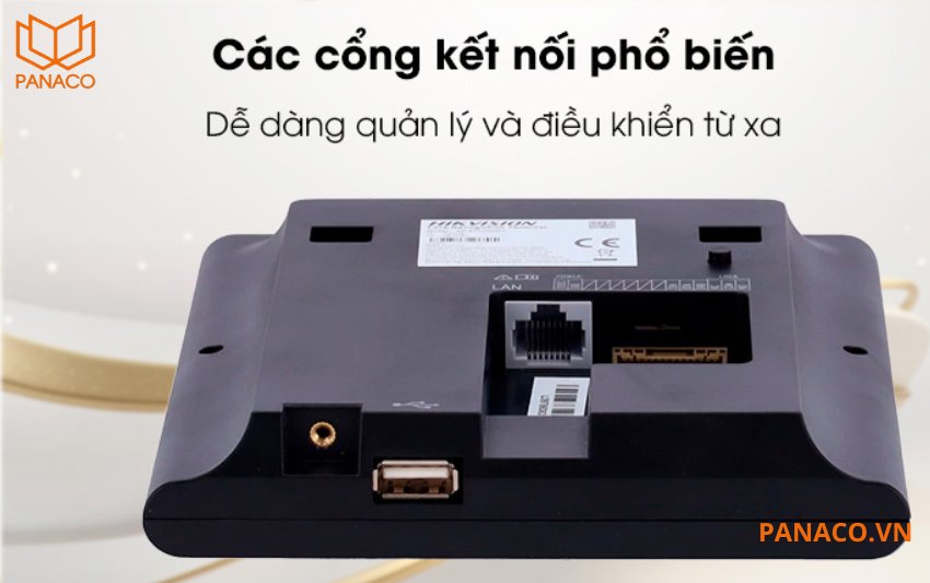 Máy chấm công DS-K1T320MX hỗ trợ kết nối TCP/IP