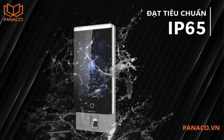 DS-K1T671TMFW trang bị chuẩn chống nước IP65 giúp sử dụng trong nhiều điều kiện khí hậu