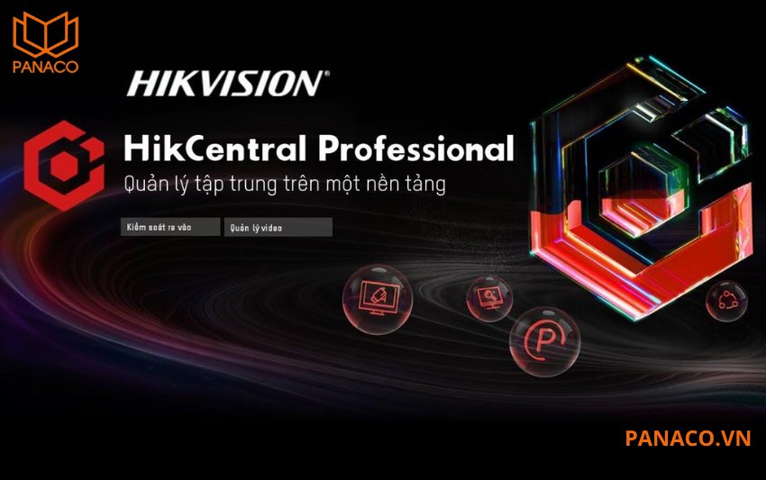 DS-K2812 có thể kết nối và vận hành thông qua phần mềm HikCentral