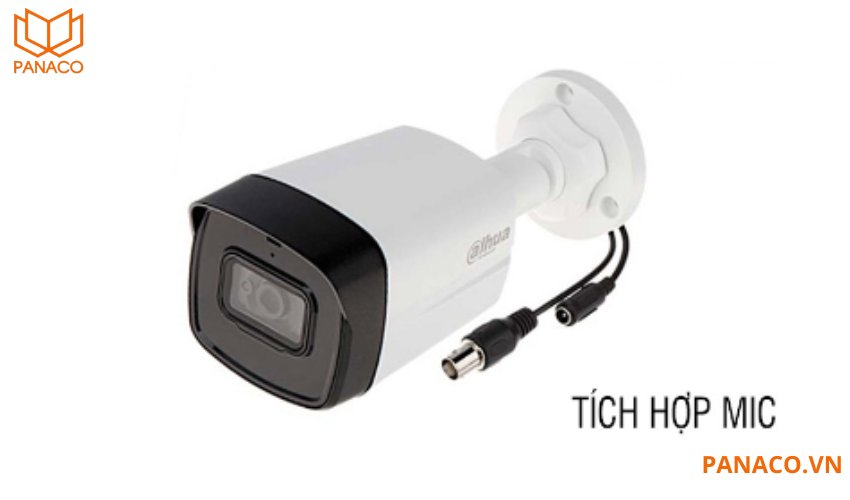 Dahua DH-HAC-HFW1200TLP-A-S5 là camera ghi âm đàm thoại