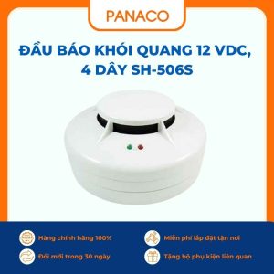 Đầu báo khói quang 12 VDC , 4 dây SH-506S