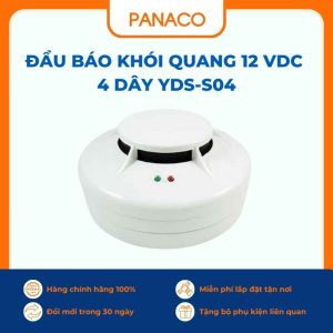 Đầu báo khói quang 12 VDC 4 dây YDS-S04