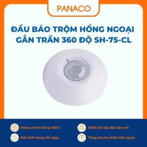 Đầu báo trộm Hồng ngoại gắn trần 360 độ SH-75-CL