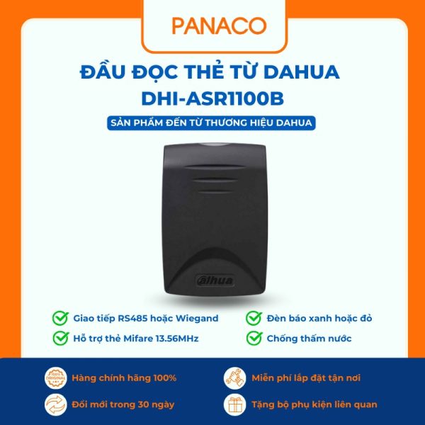 Đầu đọc thẻ Dahua DHI-ASR1100B