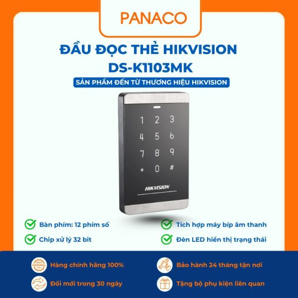 Đầu đọc thẻ EM HIKVISION DS-K1102MK