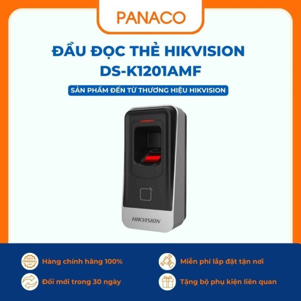 Đầu đọc thẻ Hikvision DS-K1201AMF
