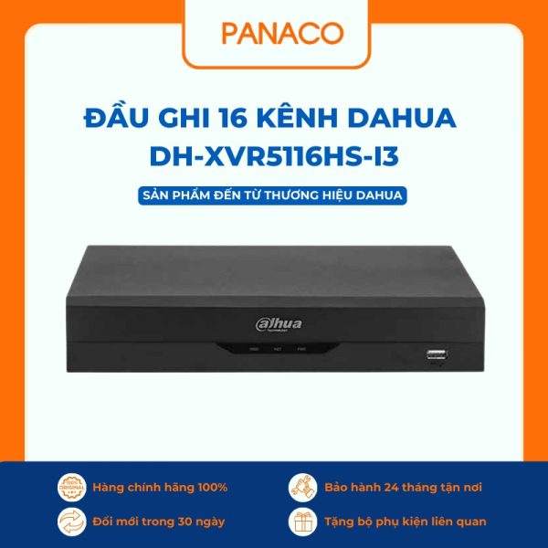 Đầu ghi Dahua 16 kênh DH-XVR5116HS-I3