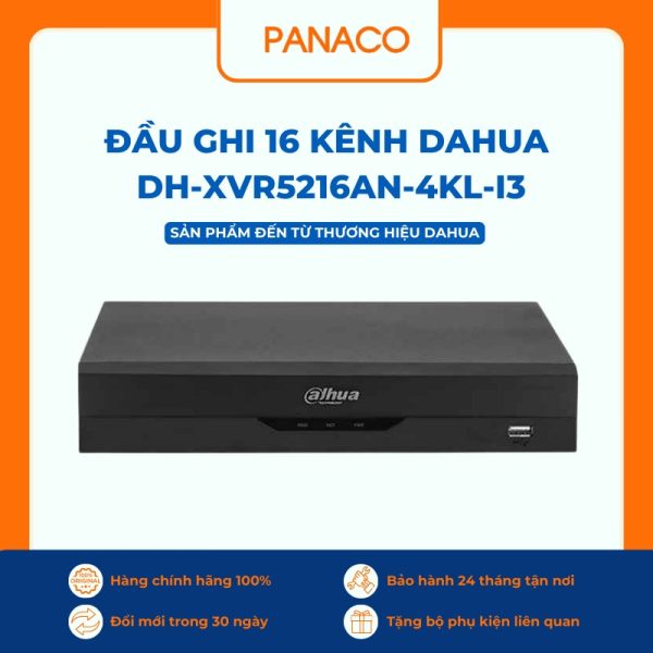 Đầu ghi hình Dahua 16 kênh DH-XVR5216AN-4KL-I3