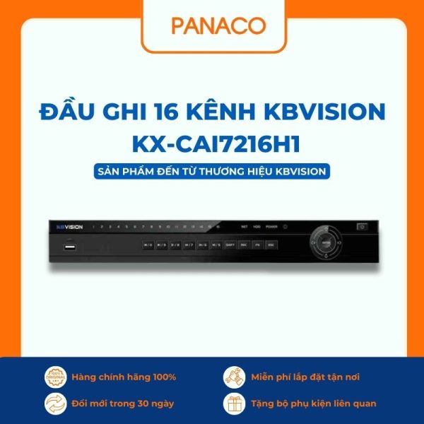 Đầu ghi Kbvision 16 kênh KX-CAi7216H1