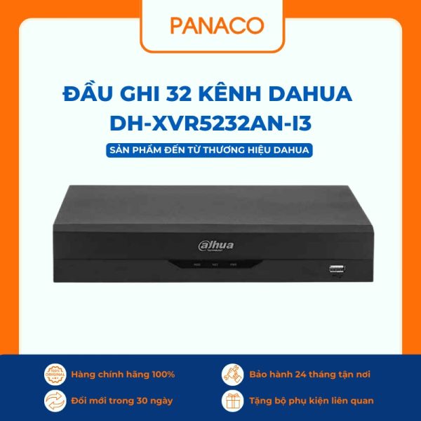 Đầu ghi 32 kênh Dahua DH-XVR5232AN-I3