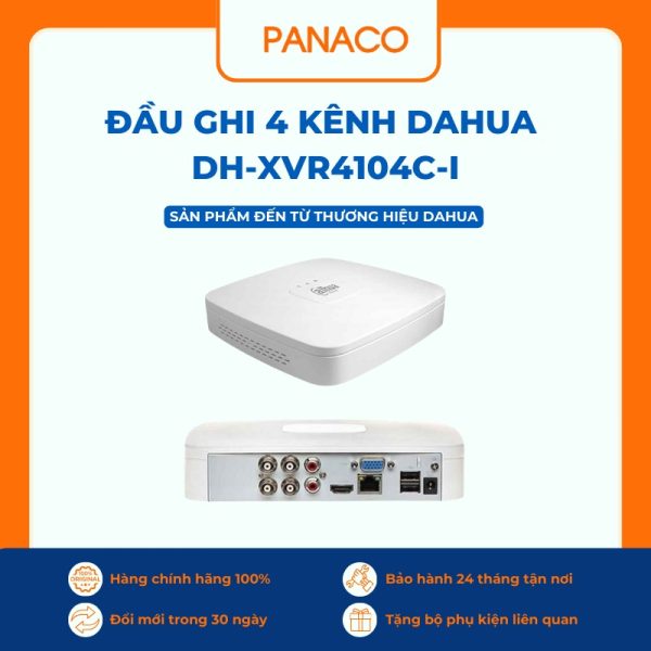 Đầu ghi Dahua 4 kênh DH-XVR4104C-I