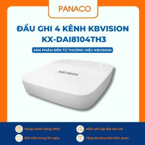 Đầu ghi 4 kênh Kbvision KX-DAi8104TH3