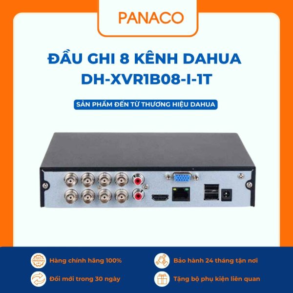 Đầu ghi 8 kênh Dahua DH-XVR1B08-I-1T