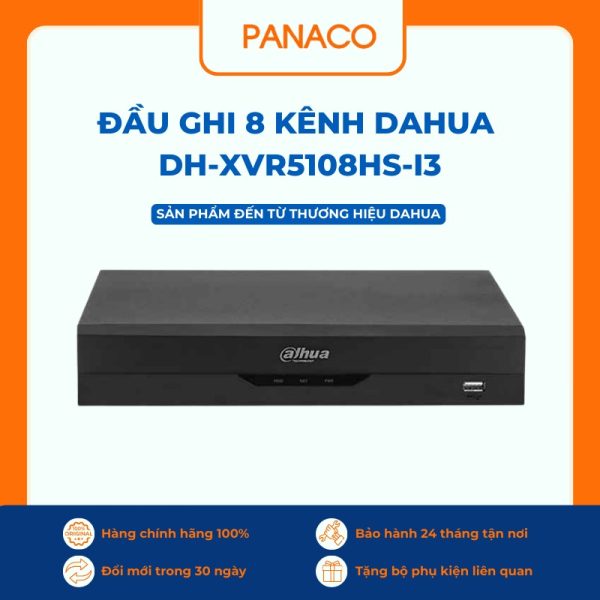 Đầu ghi Dahua 8 kênh DH-XVR5108HS-I3