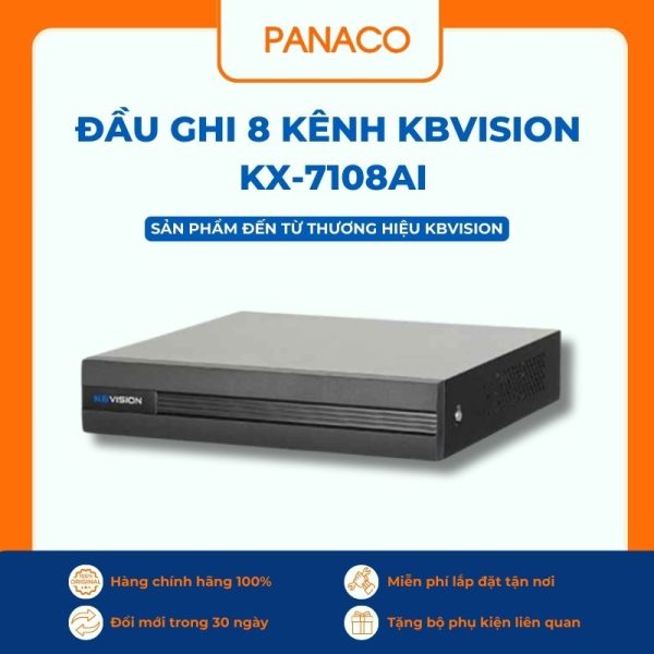 Đầu ghi Kbvision 8 kênh KX-7108Ai