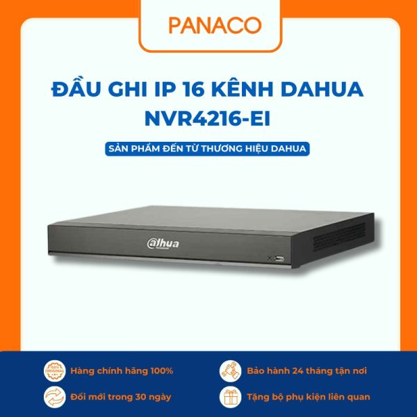Đầu ghi IP 16 kênh Dahua NVR4216-EI