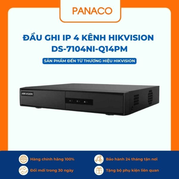 Đầu ghi Hikvision IP 4 kênh DS-7104NI-Q1/4P/M