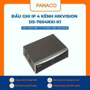Đầu ghi IP 4 kênh Hikvision DS-7604NXI-K1