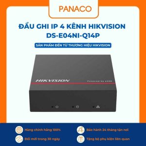 Đầu ghi IP 4 kênh Hikvision DS-E04NI-Q1/4P