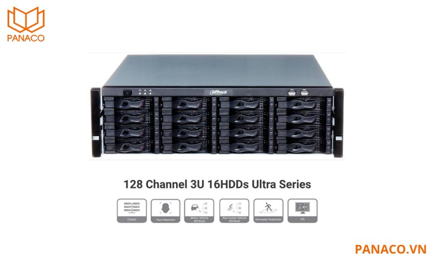 Đầu ghi IP Dahua 128 kênh DHI-NVR616-128-4KS2