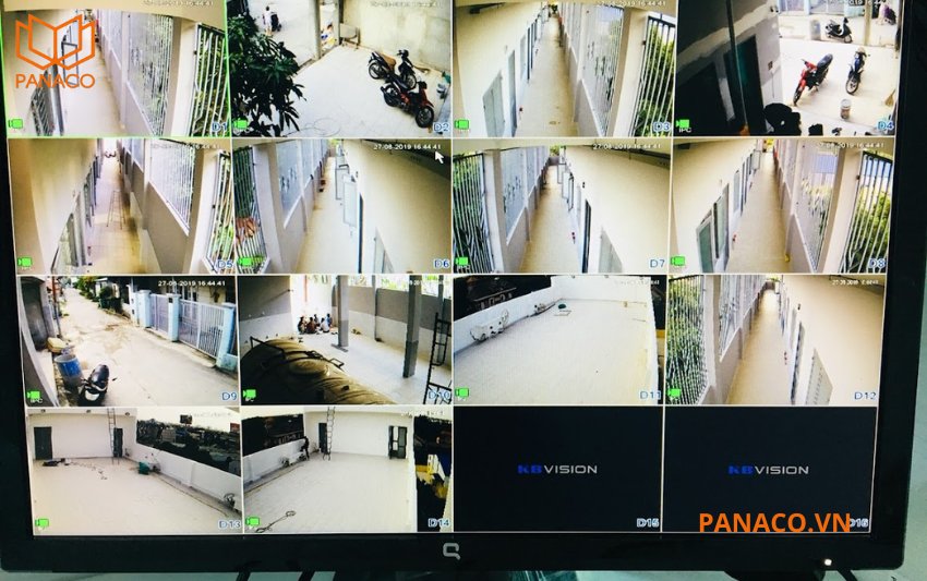 Đầu ghi KX-C4K8216SN2 hỗ trợ xem lại 16 kênh đồng thời