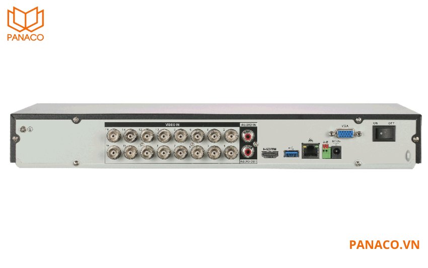 DH-XVR5216AN-4KL-I3 trang bị nhiều cổng kết nối