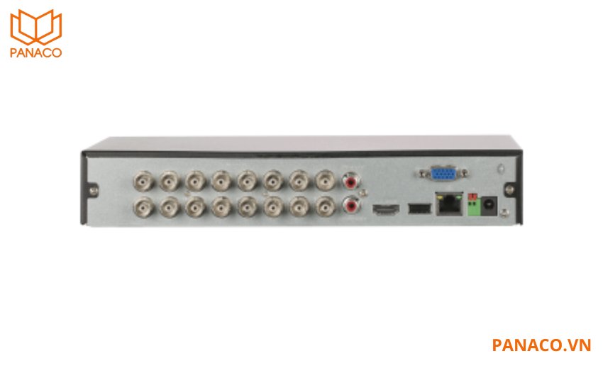 DH-XVR5116HS-I3 thiết kế đầy đủ các cổng giao tiếp cơ bản