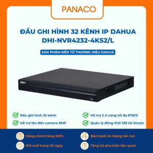 Đầu ghi hình 32 kênh IP Dahua DHI-NVR4232-4KS2/L