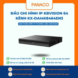 Đầu ghi hình Kbvision IP 64 kênh KX-DAi4K8464EN3