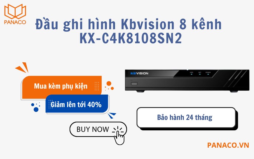 Đầu ghi hình Kbvision KX-C4K8108SN2